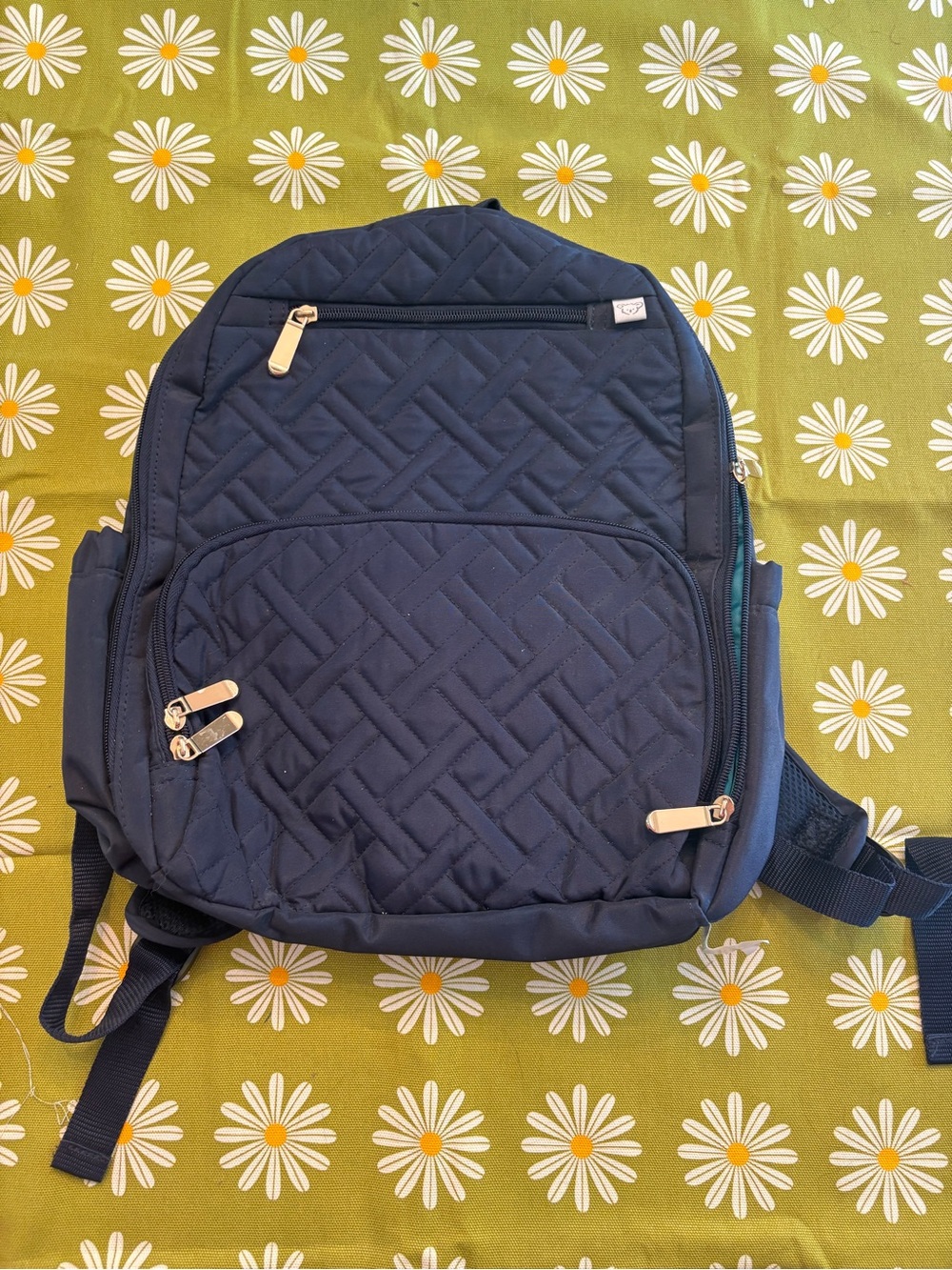 Fisher Price Quilted Diaper Bag